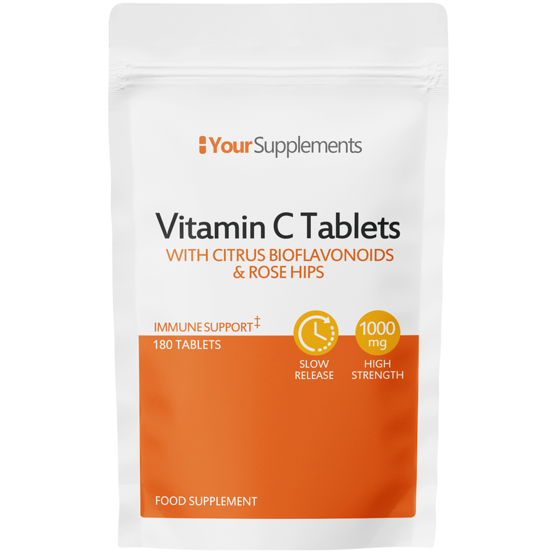 Vitamin C Tablets With Rosehips